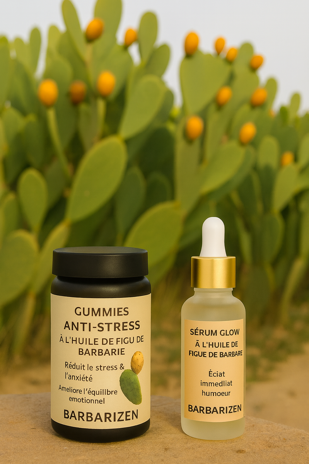 Sérum Éclat – Huile de figue de barbarie – BarbariZen