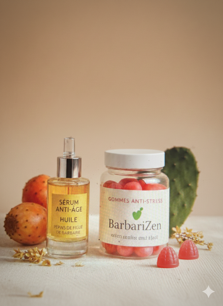 Sérum Éclat – Huile de figue de barbarie – BarbariZen